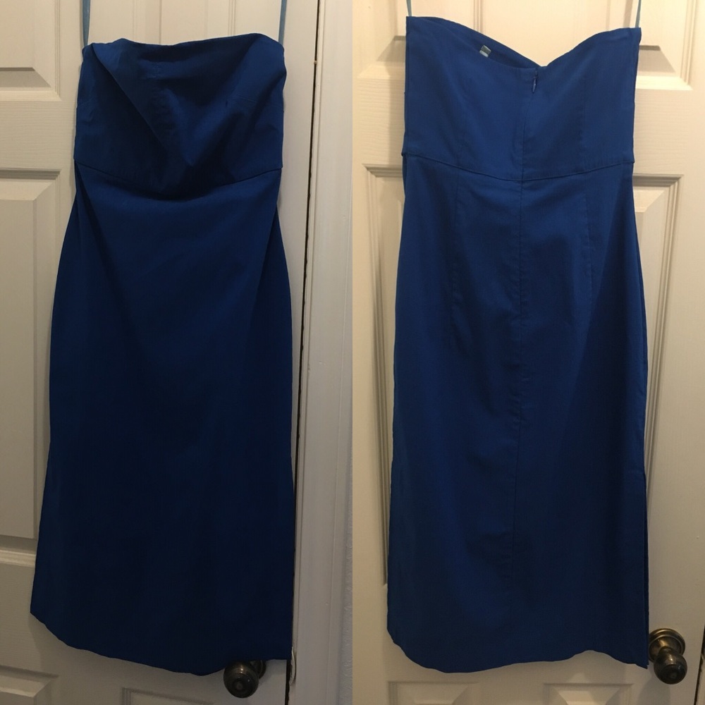 Express strapless dress